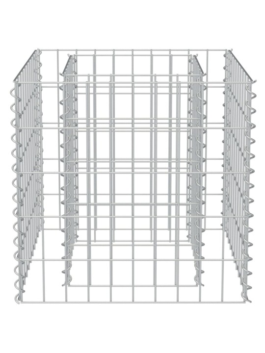 Gabioon-taimelava, tsingitud teras 50 x 50 x 50 cm