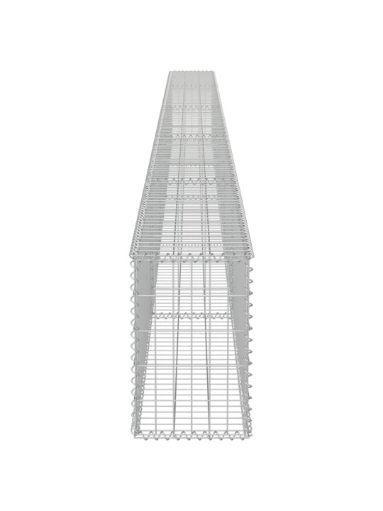 Kattega gabioonsein, tsingitud teras, 600 x 30 x 50 cm