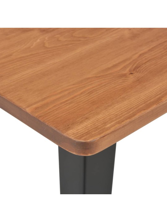 3-osaline baarikomplekt, teras, must