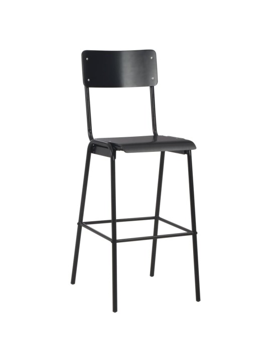 3-osaline baarikomplekt, teras, must