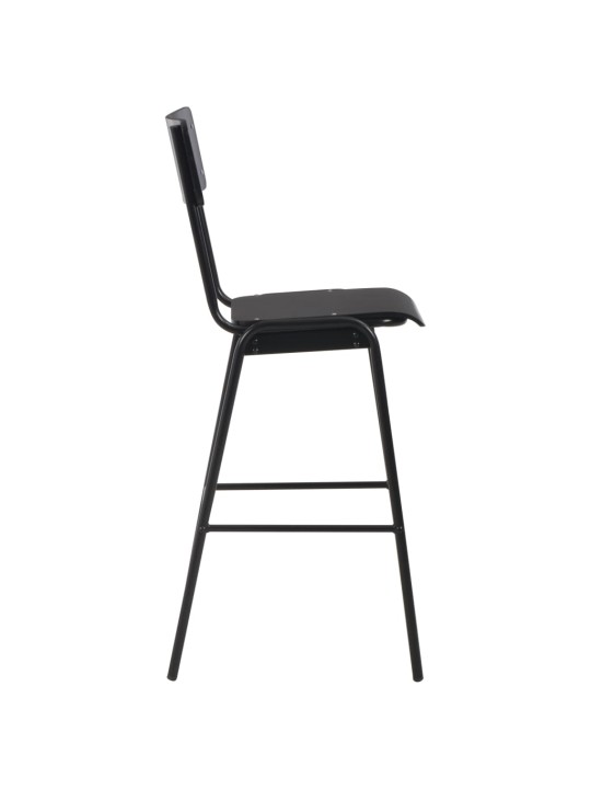 3-osaline baarikomplekt, teras, must