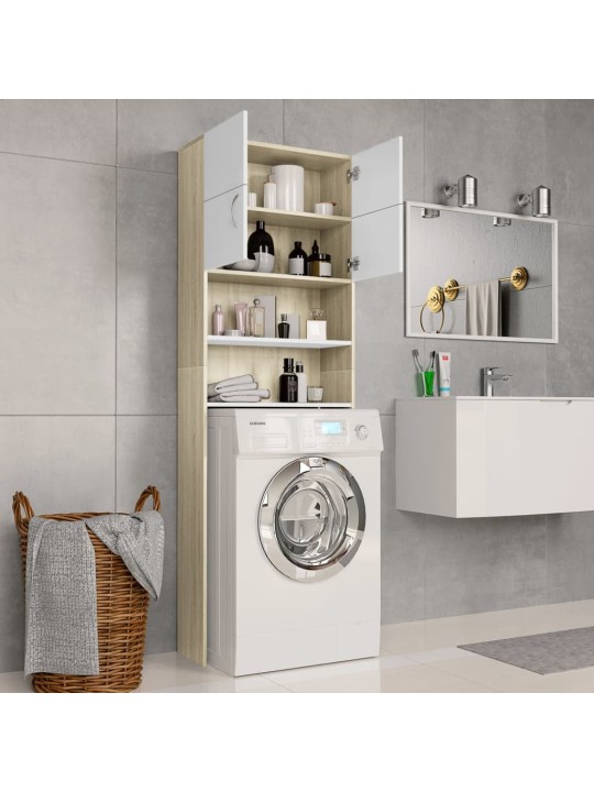 PESUMASINAKAPP VALGE JA SONOMA TAMM 64X25,5X190 CM