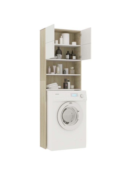 PESUMASINAKAPP VALGE JA SONOMA TAMM 64X25,5X190 CM