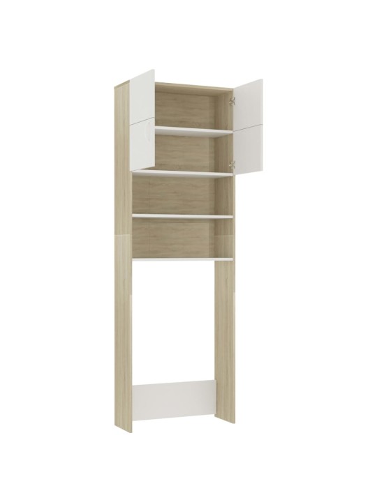 PESUMASINAKAPP VALGE JA SONOMA TAMM 64X25,5X190 CM