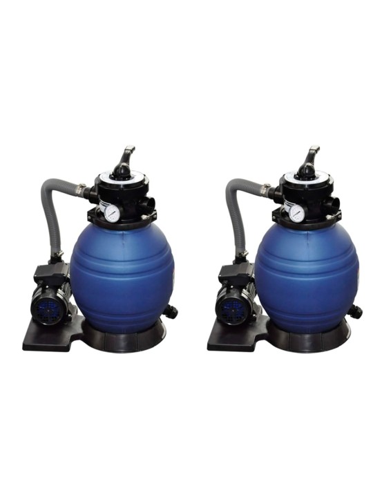 Liiva filterpumbad 2 tk, 400 W, 11 000l/h