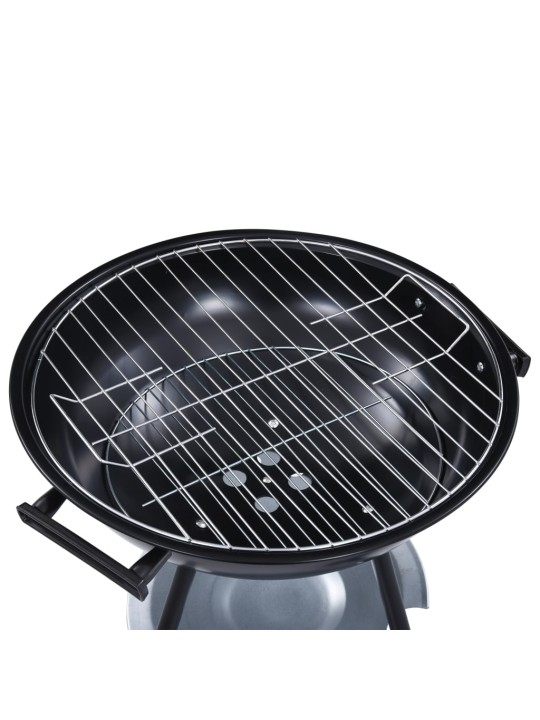 Kaasaskantav xxl kuppelgrill, ratastega, 44 cm