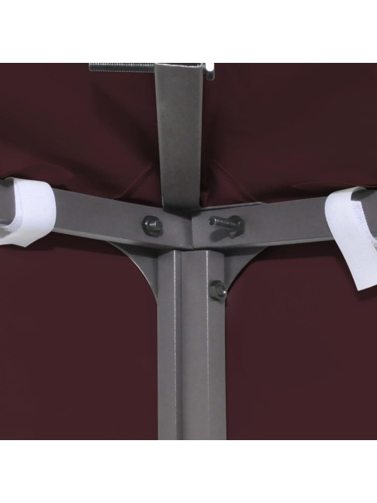 Varjualuse katus 310 g/m² 3 x 3 m, bordoopunane