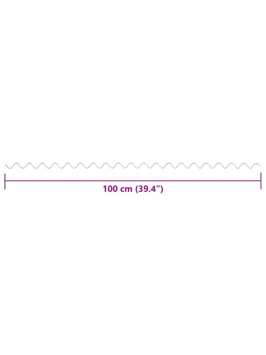 Gabiooni spiraalid 24 tk, tsingitud teras 100 cm