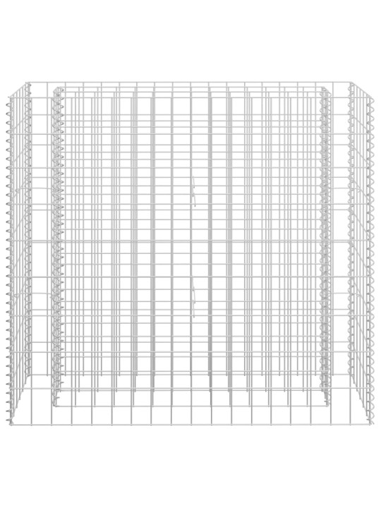 Gabioon-taimelava, tsingitud teras, 90 x 30 x 90 cm
