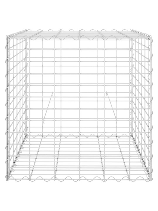 Kuubikukujuline gabioon-taimelava, teras 60 x 60 x 60 cm