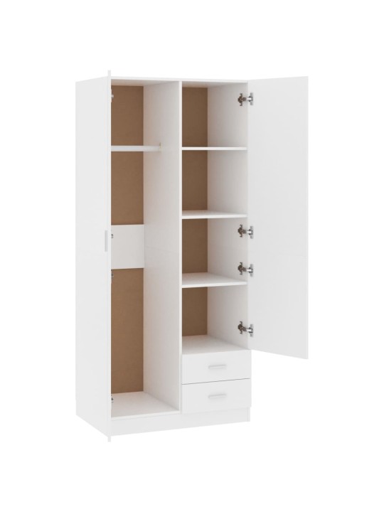 GARDEROOB VALGE 80 X 52 X 180 CM TEHISPUIT