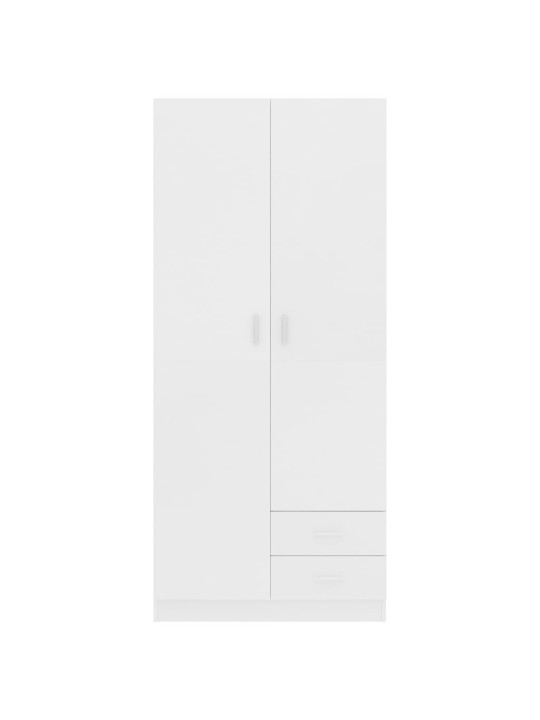 GARDEROOB VALGE 80 X 52 X 180 CM TEHISPUIT