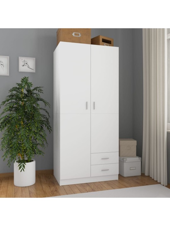 GARDEROOB VALGE 80 X 52 X 180 CM TEHISPUIT