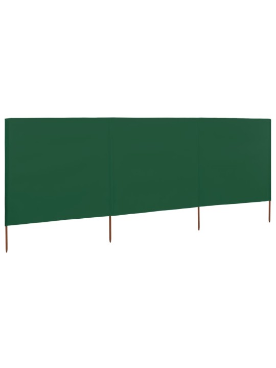 TUULEKAITSE SEIN 3 PANEELIST, KANGAS, 400 X 160 CM ROHELINE