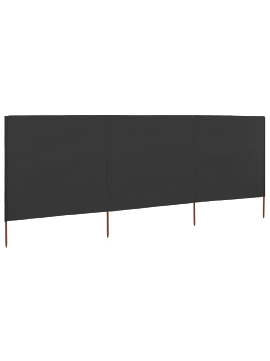 TUULEKAITSE SEIN 3 PANEELIST, KANGAS, 400 X 160 CM ANTRATSIIT