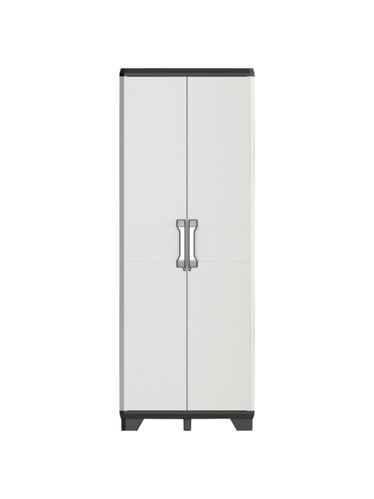 KETER MITMEOTSTARBELINE HOIUKAPP RIIULITEGA GEAR, MUST JA HALL, 182 CM