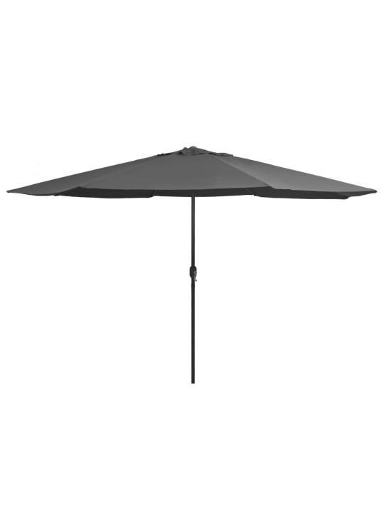 AIA PÄIKESEVARI METALLPOSTIGA 390 CM, ANTRATSIITHALL