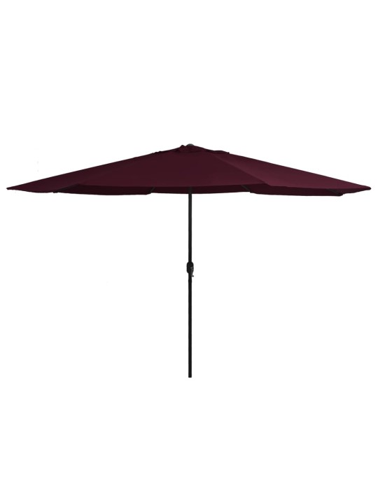AIA PÄIKESEVARI METALLPOSTIGA 390 CM, BORDOOPUNANE