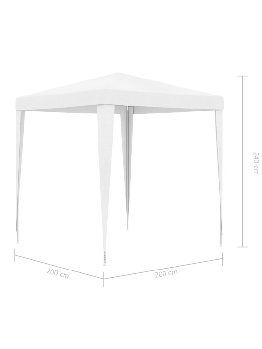 Peotelk 2 x 2 m, valge