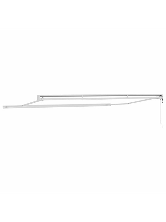 Varikatus valge 5 x 3 m metall