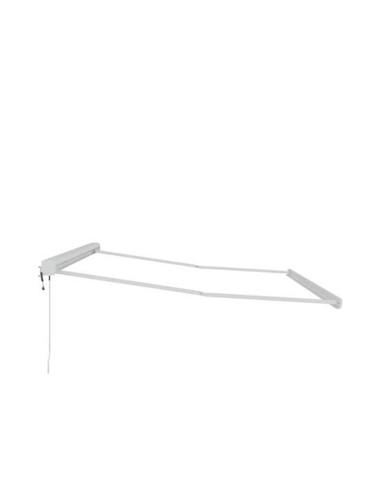 Varikatus valge 5 x 3 m metall