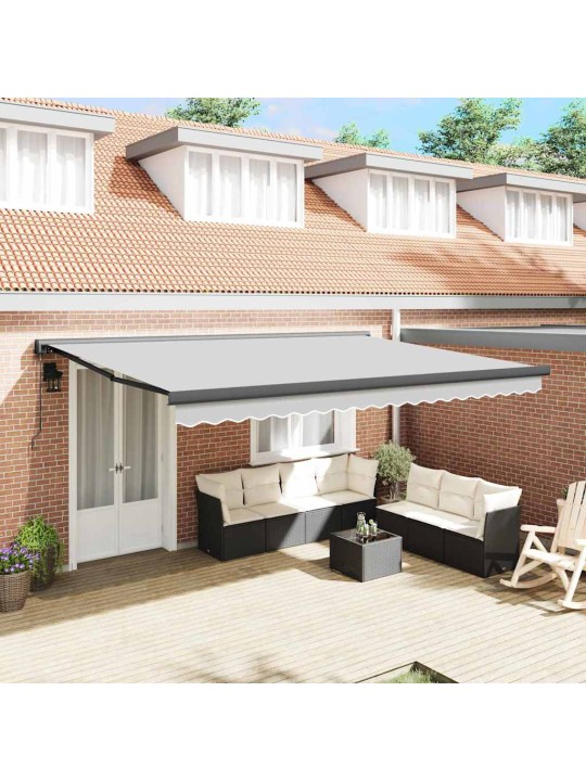 Varikatus antratsiit 5 x 3 m metall