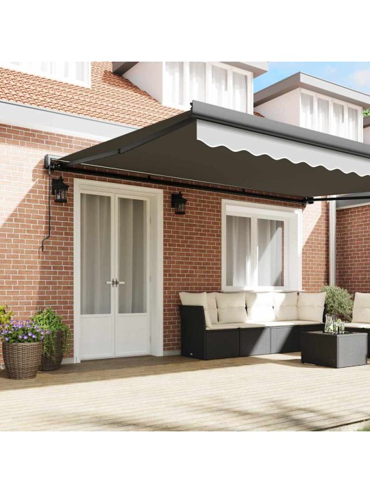 Varikatus antratsiit 5 x 3 m metall