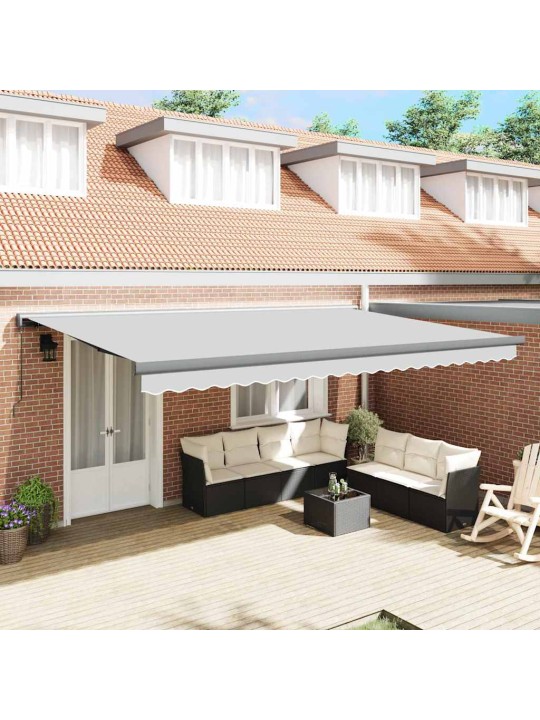 Varikatus antratsiit 5 x 3 m metall