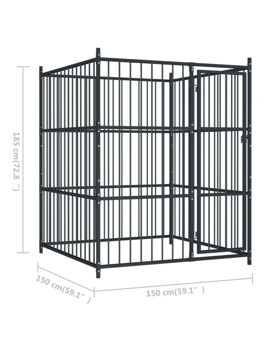KOERAAED 150 X 150 X 185 CM