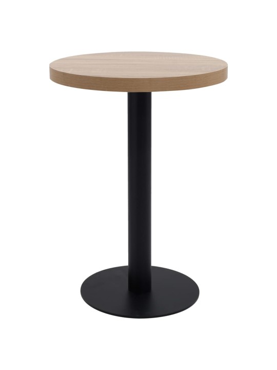 Bistroolaud, helepruun, 60 cm, mdf