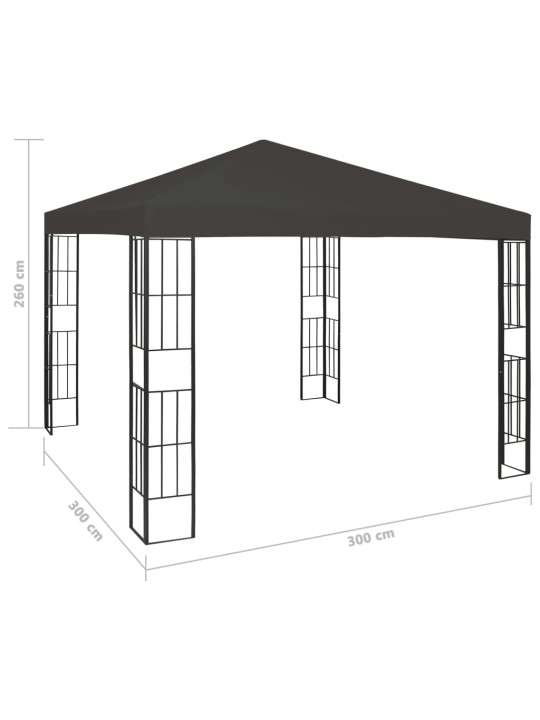 Varjualune 3 x 3 m, antratsiithall