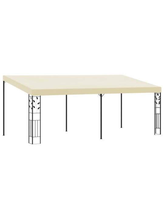 Seinale kinnitatav varjualune 6 x 3 x 2,5 m, kreemjas
