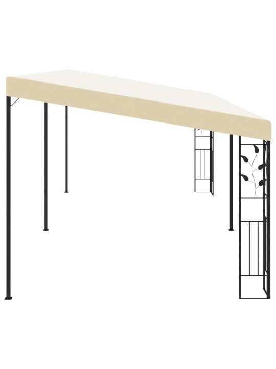 Seinale kinnitatav varjualune 6 x 3 x 2,5 m, kreemjas