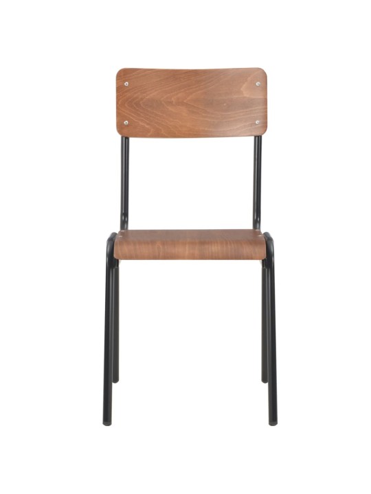 Söögitoolid 6 tk, pruun vineer