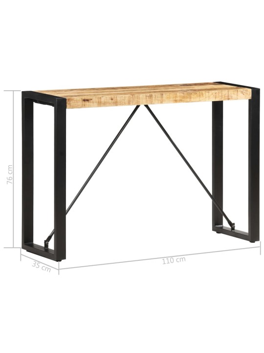 KONSOOLLAUD, 110 X 35 X 76 CM, TOEKAS MANGOPUIT