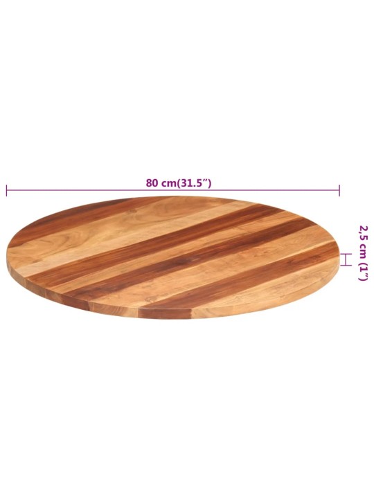 LAUAPLAAT AKAATSIAPUIDUST, ÜMMARGUNE, 25-27 MM 80 CM