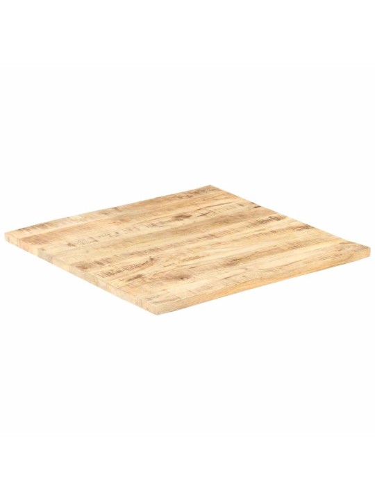 Lauaplaat tugevast mangopuidust 25–27 mm 60 x 60 cm