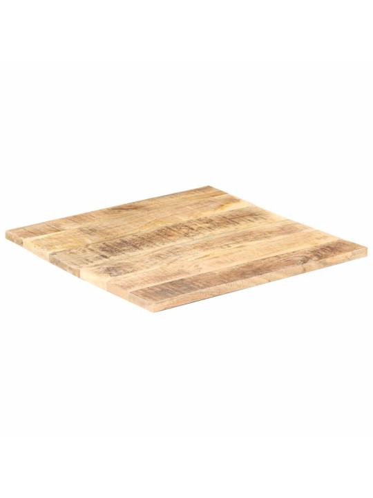 Lauaplaat tugevast mangopuidust 25–27 mm 60 x 60 cm