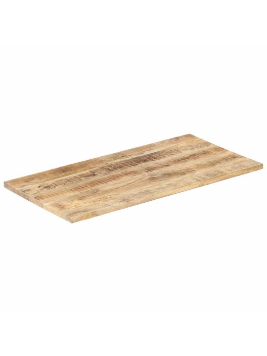 Lauaplaat tugevast mangopuidust 25–27 mm 100 x 60 cm