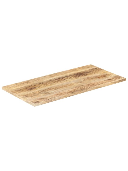 Lauaplaat tugevast mangopuidust 25–27 mm 100 x 60 cm