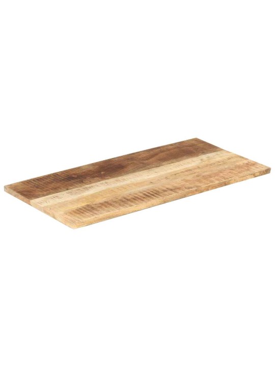 Lauaplaat tugevast mangopuidust 25–27 mm 100 x 60 cm