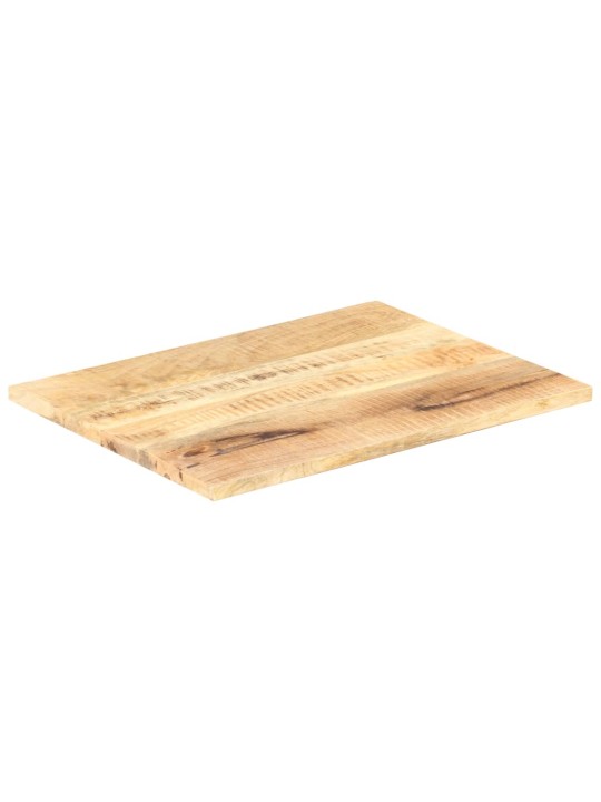 Lauaplaat tugevast mangopuidust 25–27 mm 80 x 70 cm