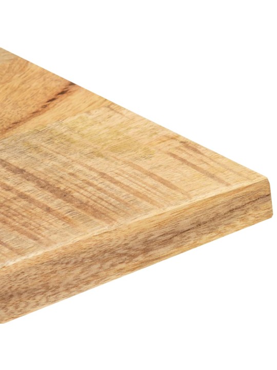 Lauaplaat tugevast mangopuidust 25–27 mm 80 x 70 cm