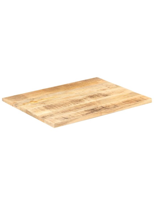 Lauaplaat tugevast mangopuidust 25–27 mm 80 x 70 cm