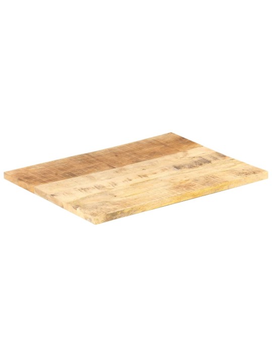 Lauaplaat tugevast mangopuidust 25–27 mm 80 x 70 cm