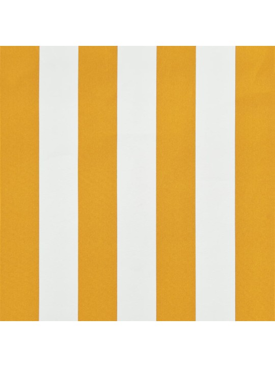 Kokkupandav varikatus, 100 x 150 cm, kollane ja valge
