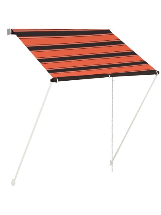 SISSETÕMMATAV VARIKATUS, 150 X 150 CM, ORANŽ JA PRUUN