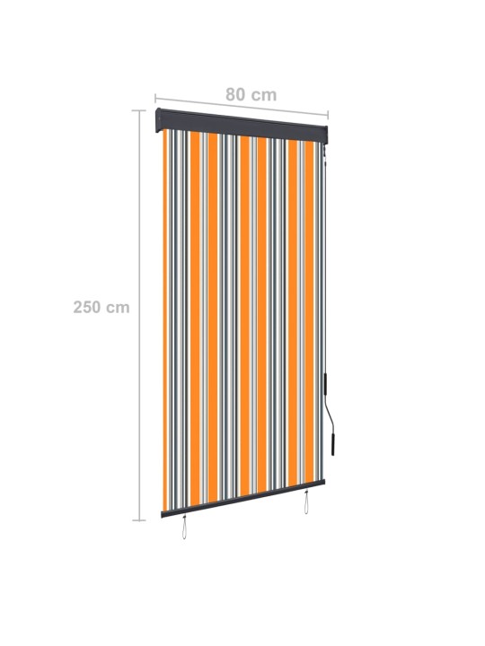 Väliruloo 80 x 250 cm, kollane ja sinine
