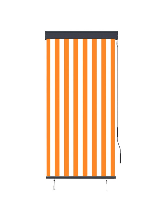 Väliruloo 80 x 250 cm, valge ja oranž
