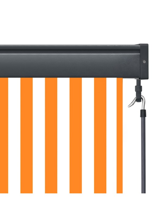 Väliruloo 80 x 250 cm, valge ja oranž